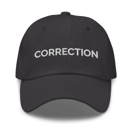 Correction Hat - Dark Grey
