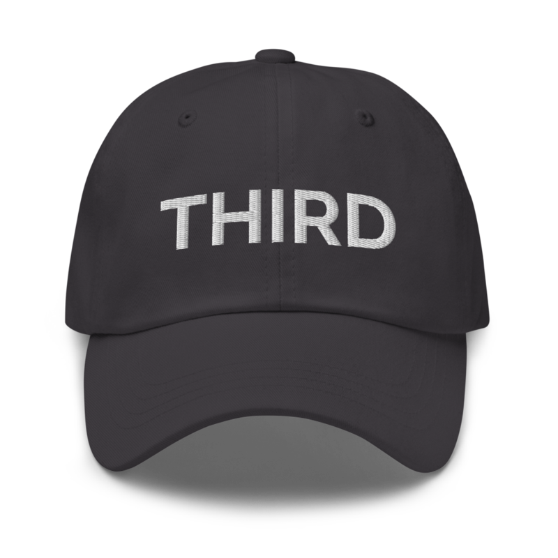 Third Hat - Dark Grey