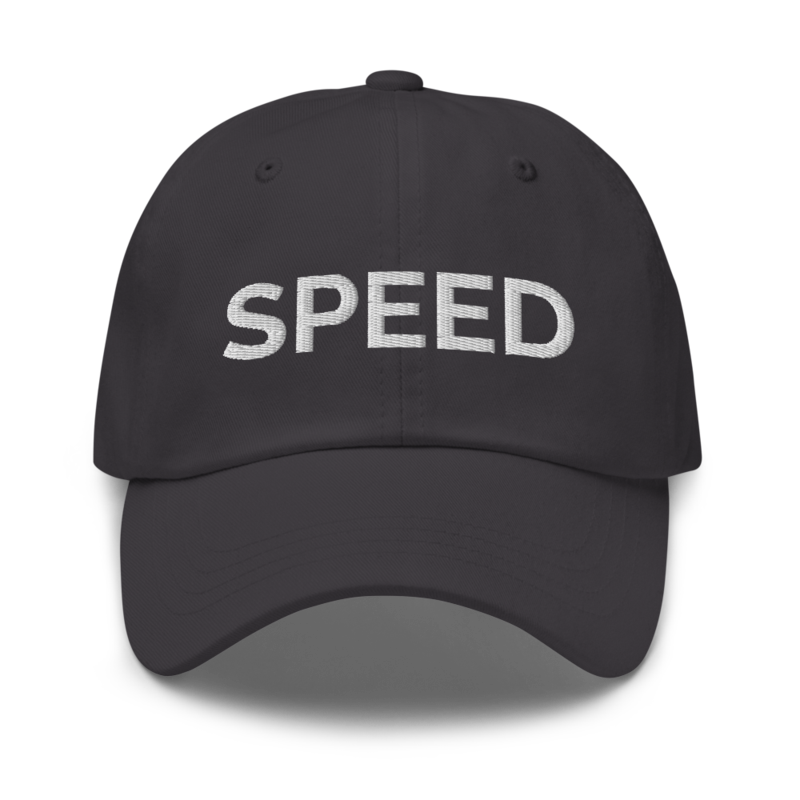 Speed Hat - Dark Grey