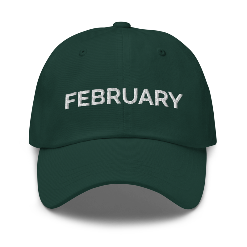 February Hat - Spruce