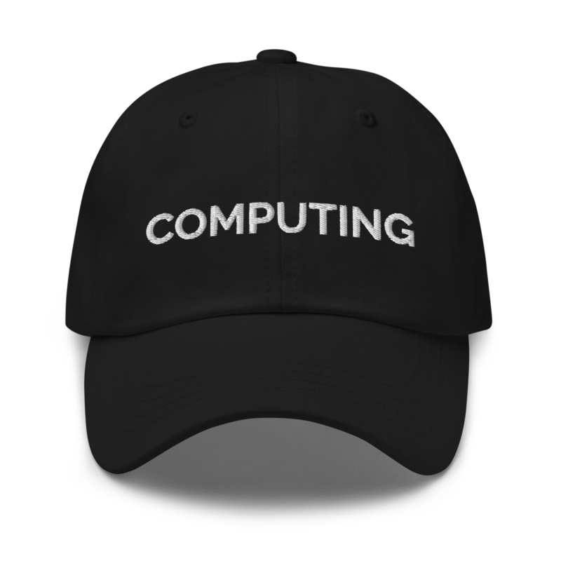 Computing Hat - Black