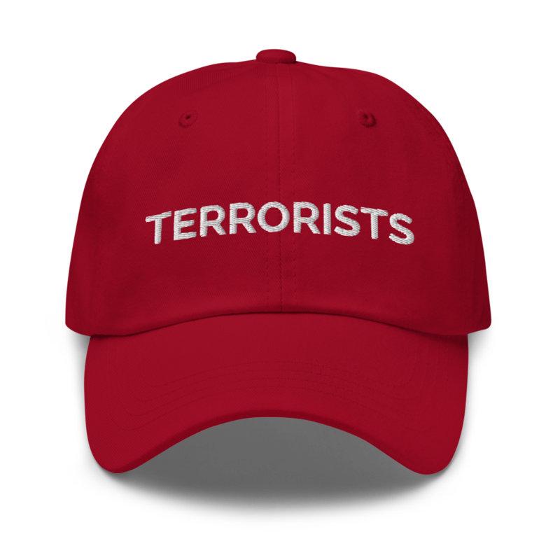 Terrorists Hat - Cranberry