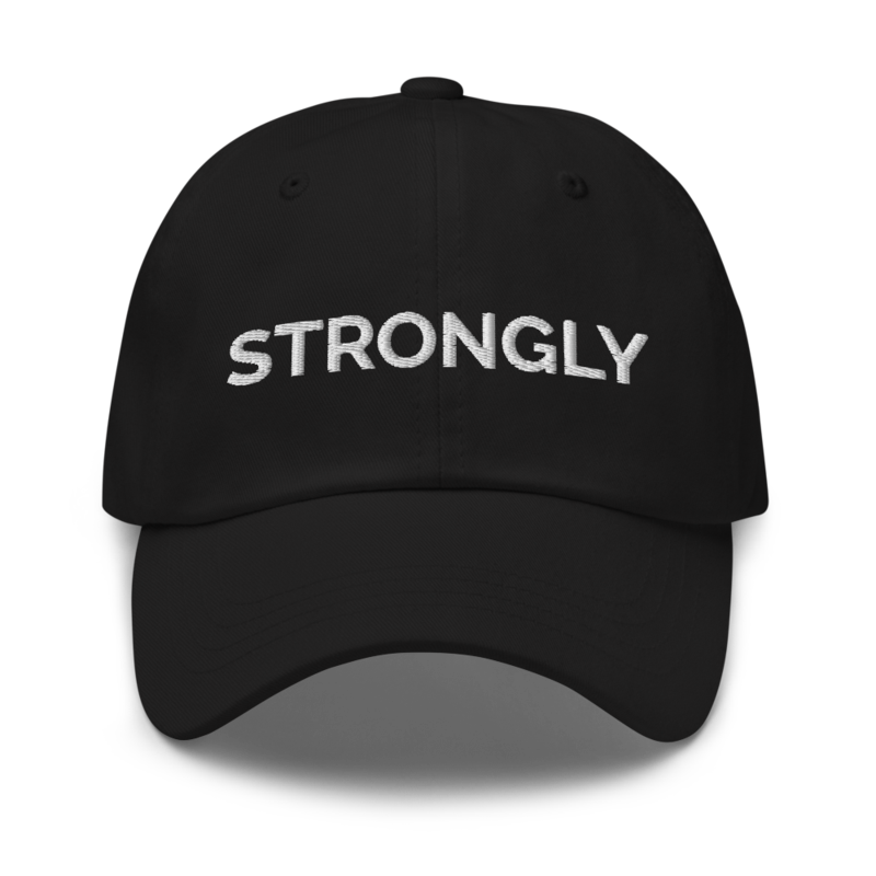 Strongly Hat - Black