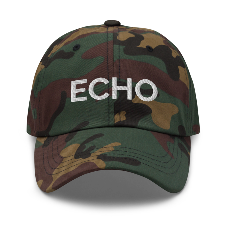 Echo Hat - Green Camo