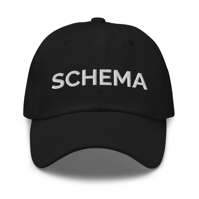 Schema Hat - Black