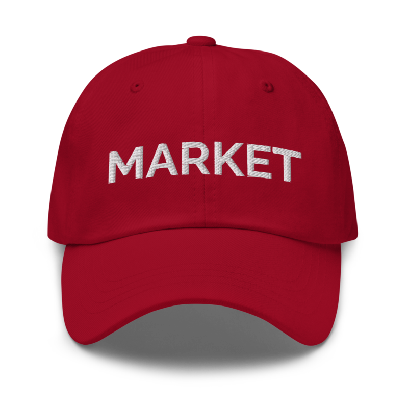 Market Hat - Cranberry