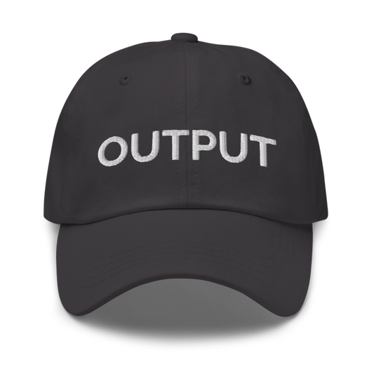 Output Hat - Dark Grey