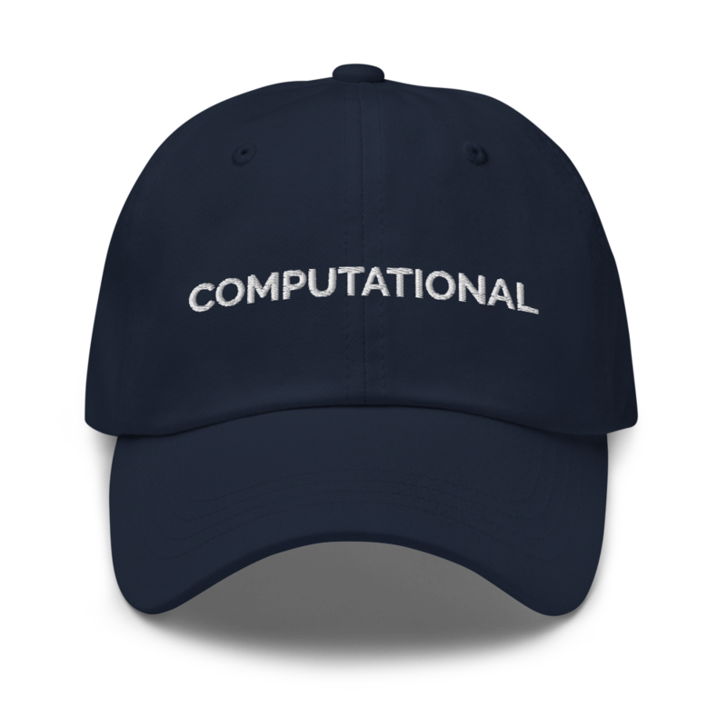 Computational Hat - Navy