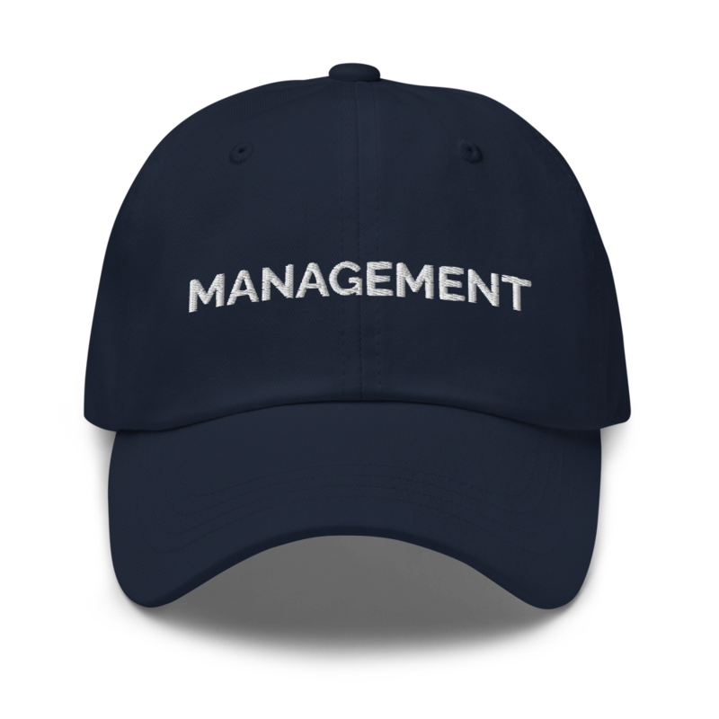 Management Hat - Navy