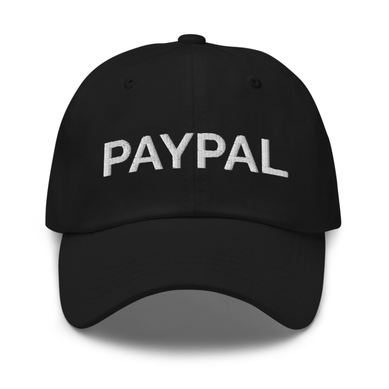 Paypal Hat - Black