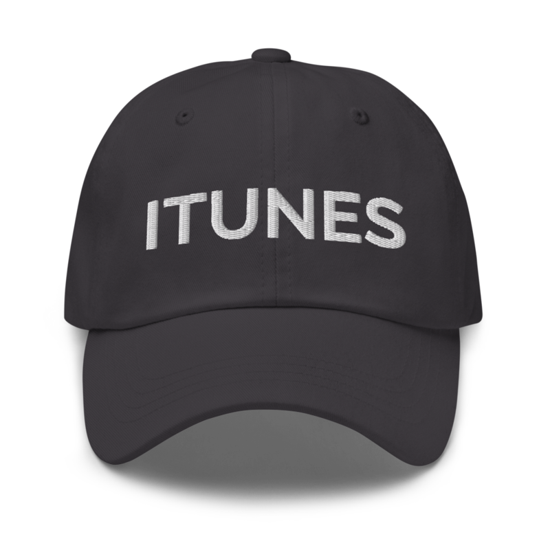 Itunes Hat - Dark Grey