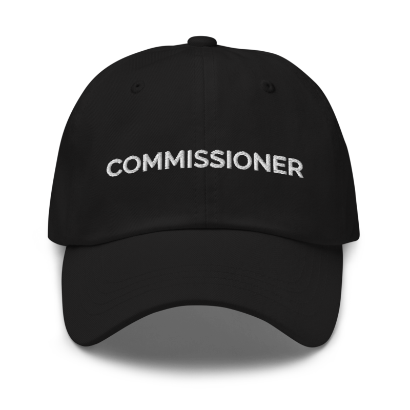 Commissioner Hat - Black