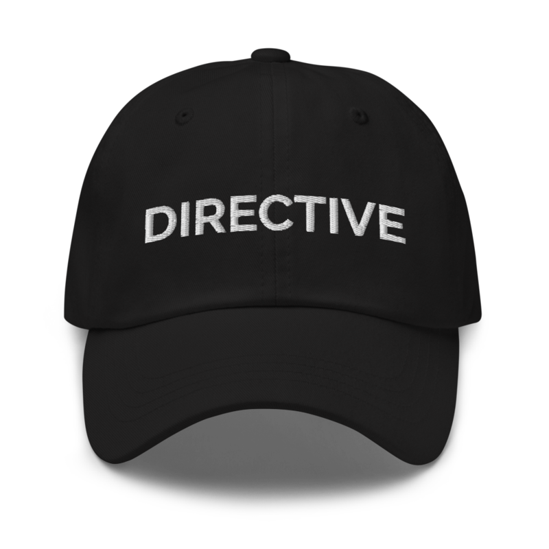 Directive Hat - Black