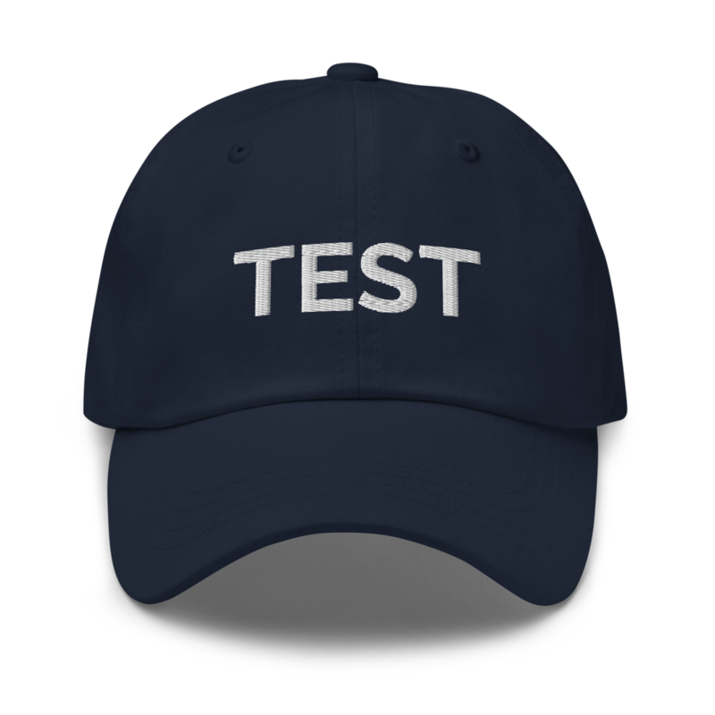 Test Hat - Navy