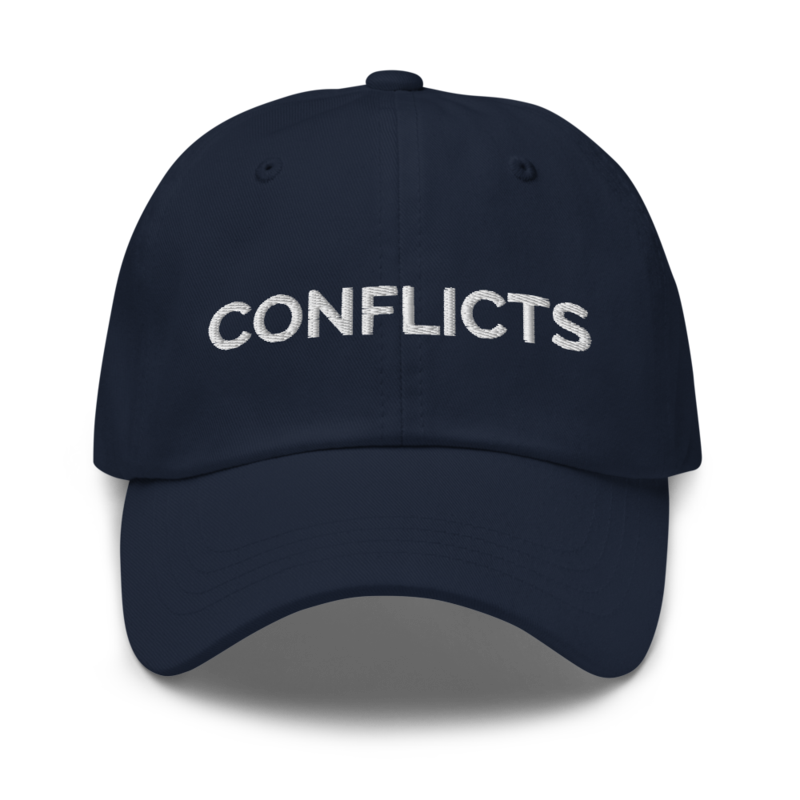 Conflicts Hat - Navy