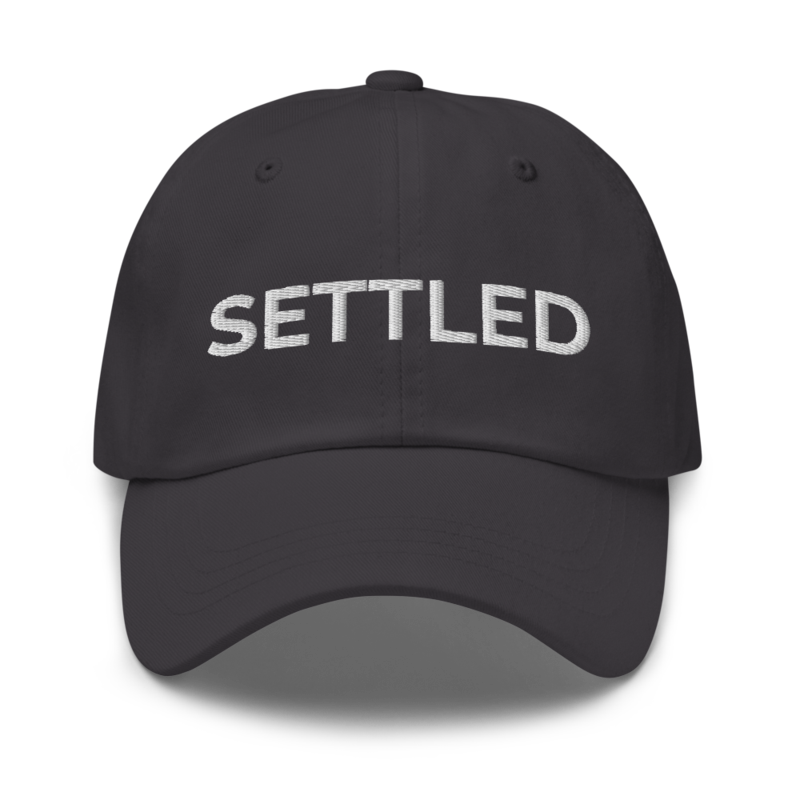 Settled Hat - Dark Grey