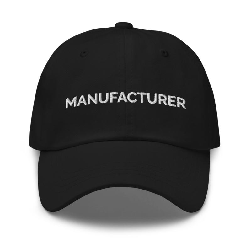 Manufacturer Hat - Black