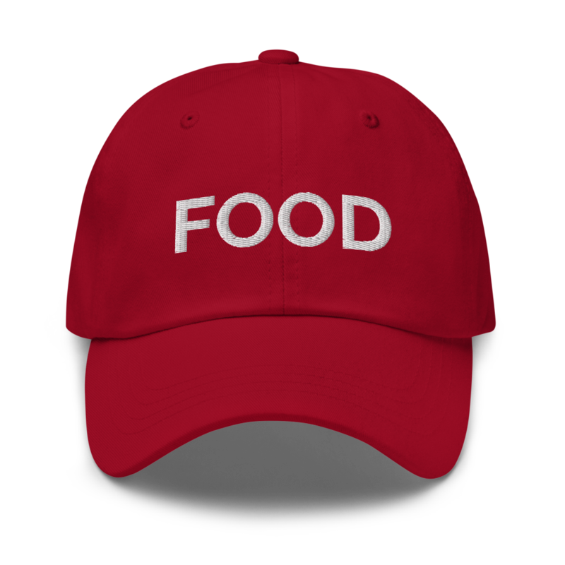 Food Hat - Cranberry