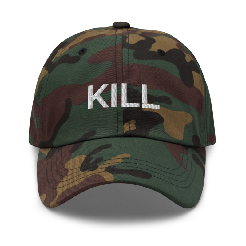 Kill Hat - Green Camo