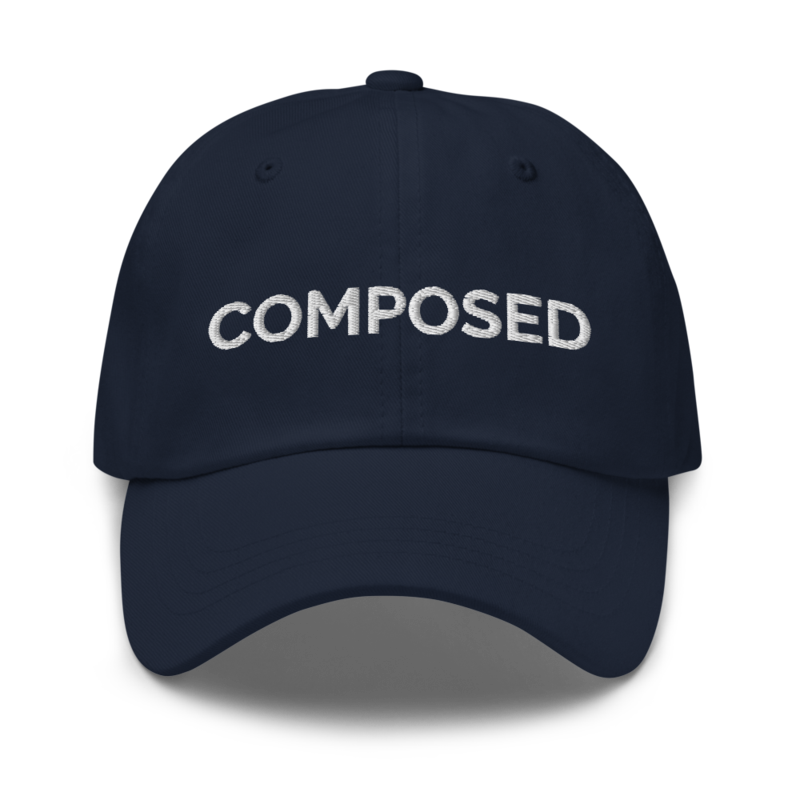 Composed Hat - Navy