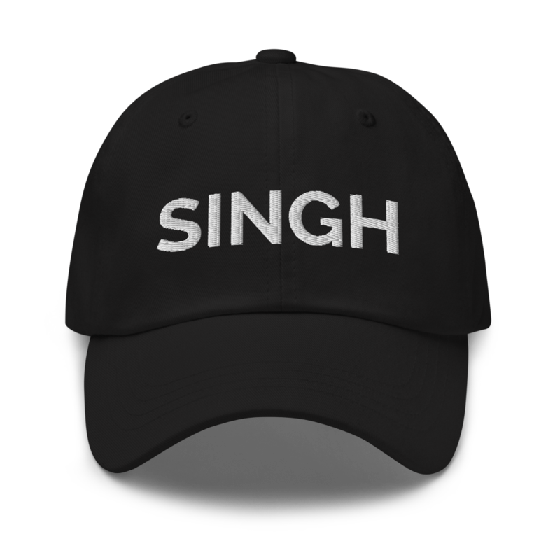 Singh Hat - Black