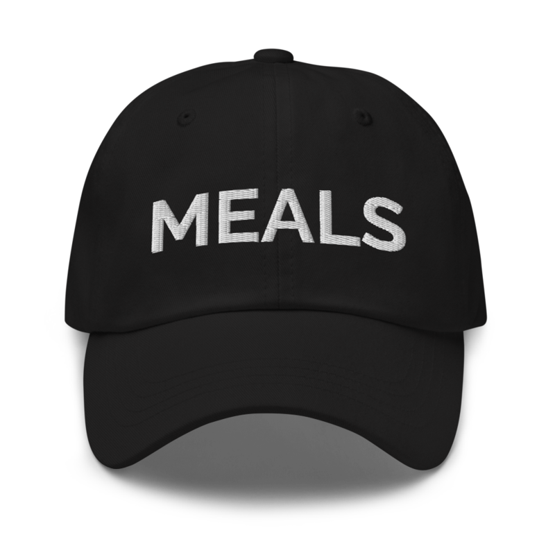 Meals Hat - Black