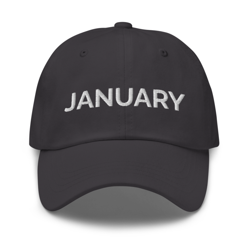 January Hat - Dark Grey