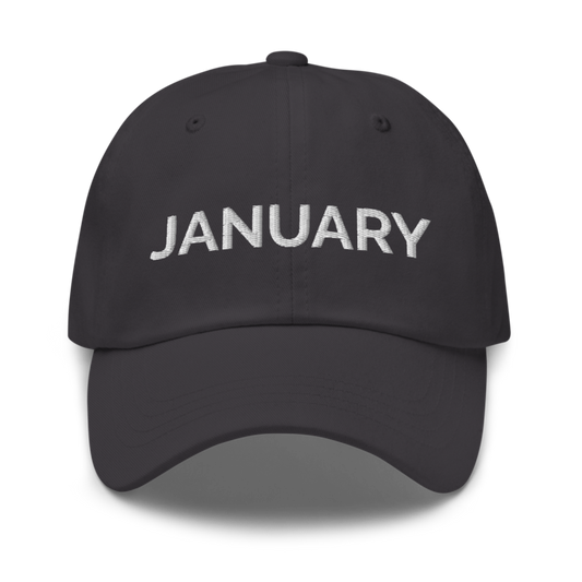 January Hat - Dark Grey