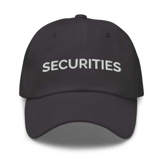 Securities Hat - Dark Grey