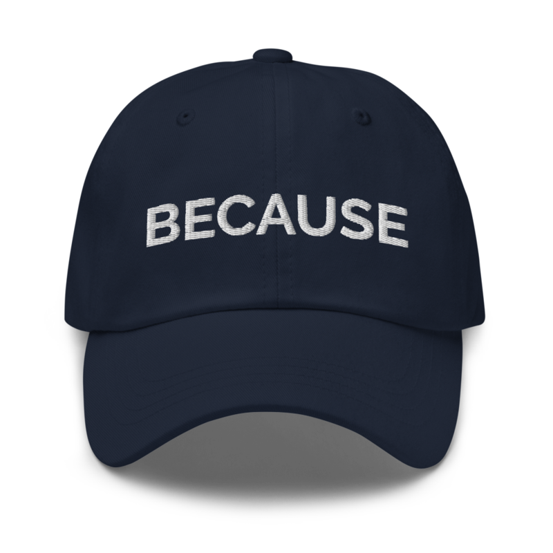 Because Hat - Navy