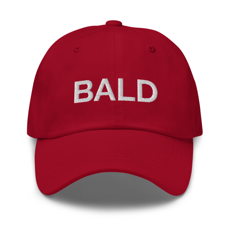Bald Hat - Cranberry