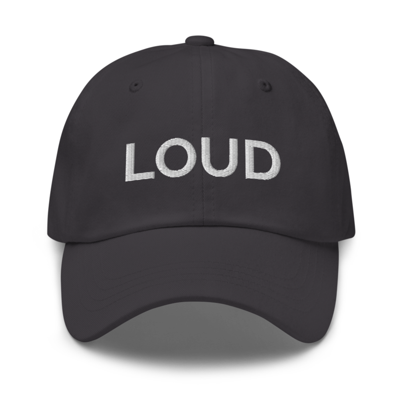 Loud Hat - Dark Grey