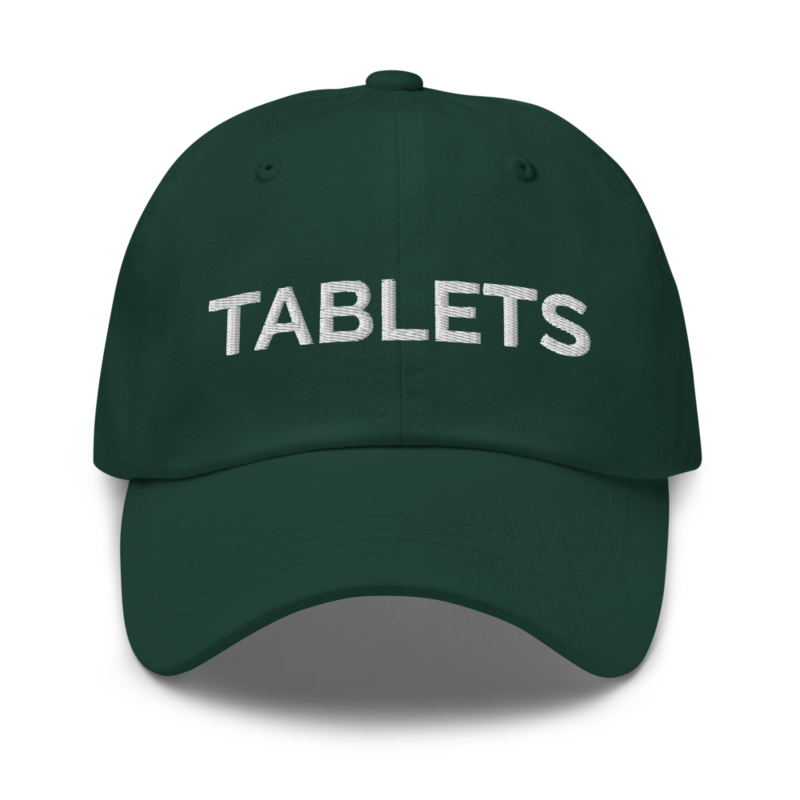Tablets Hat - Spruce