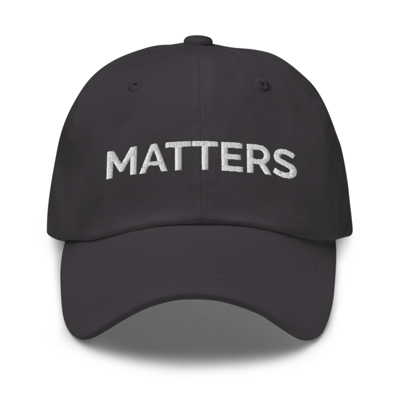 Matters Hat - Dark Grey