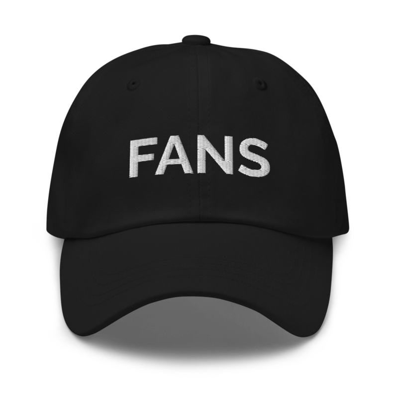 Fans Hat - Black