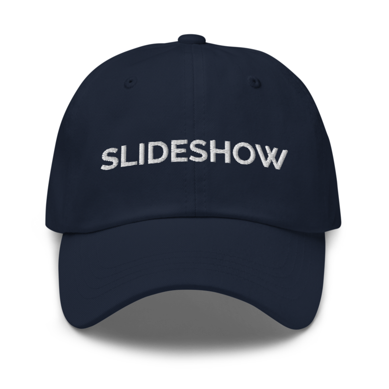 Slideshow Hat - Navy