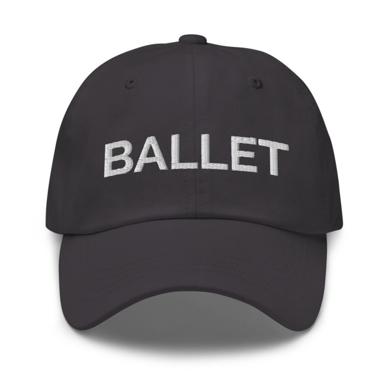 Ballet Hat - Dark Grey