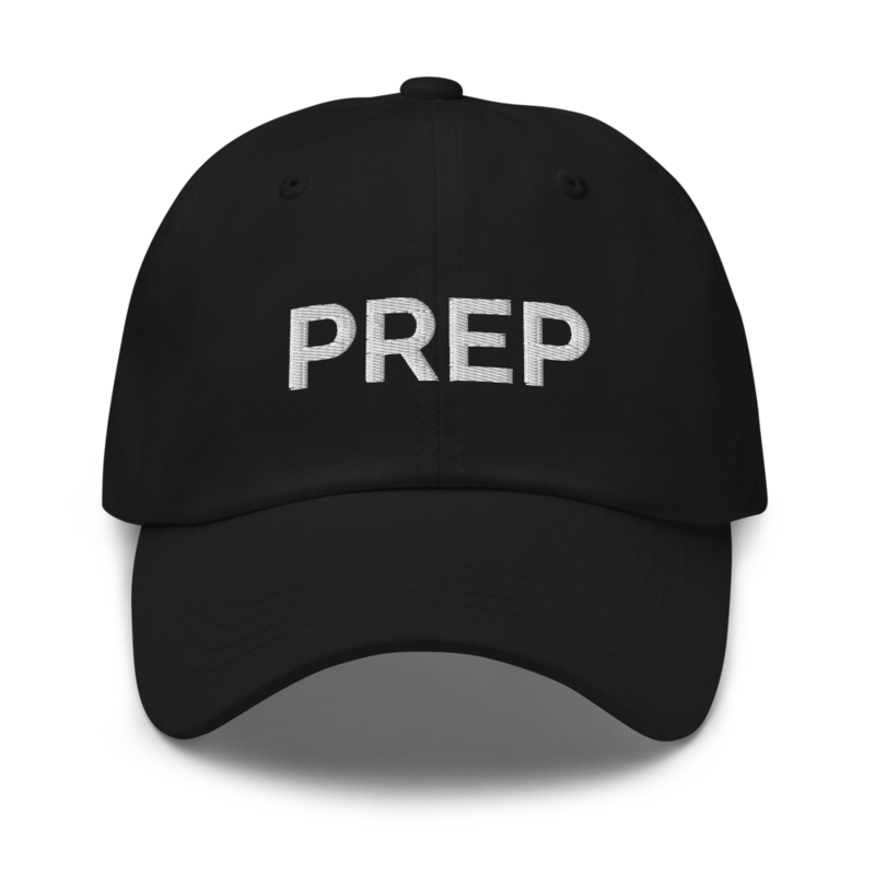 Prep Hat - Black