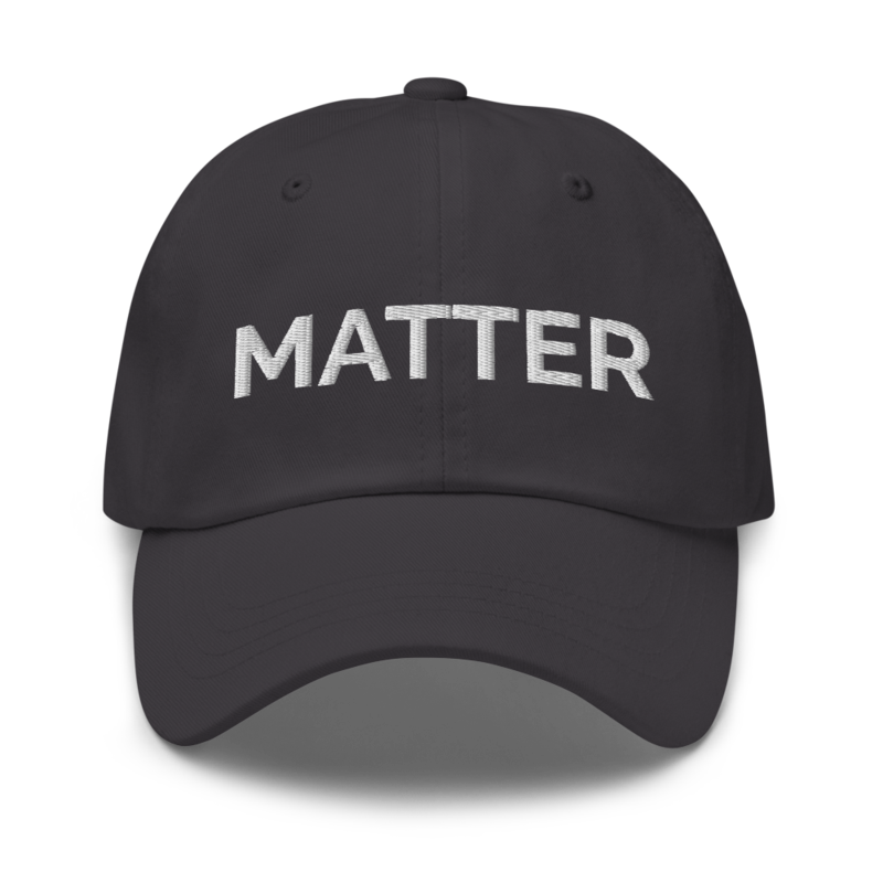 Matter Hat - Dark Grey