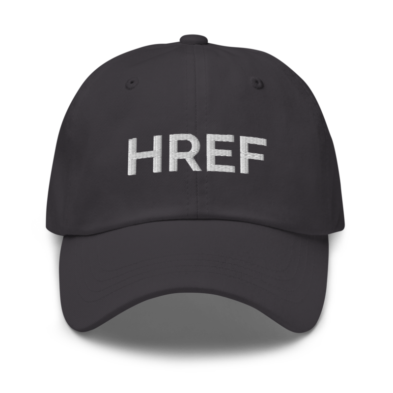 Href Hat - Dark Grey