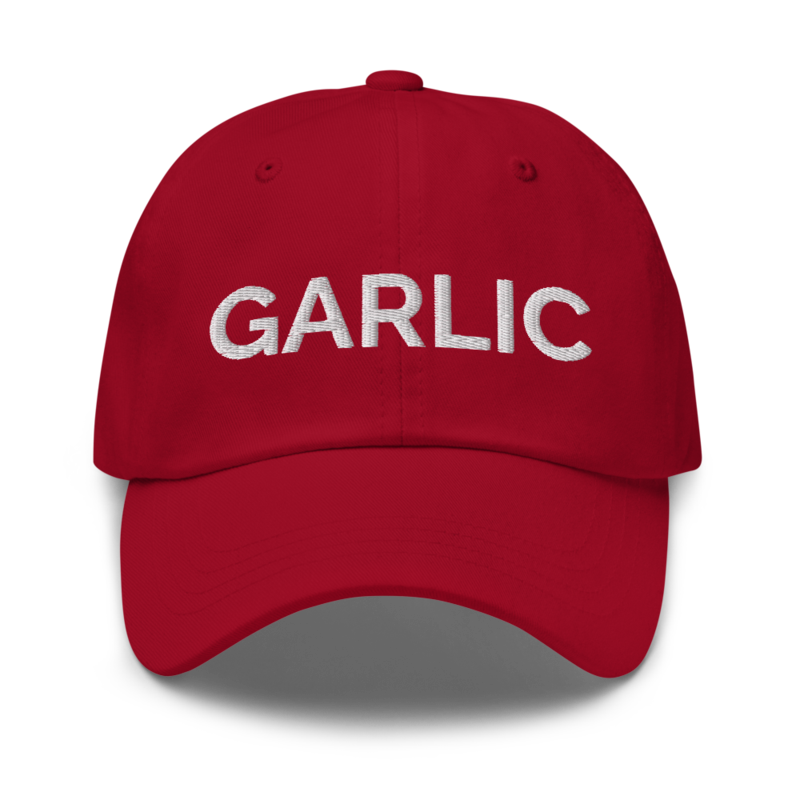 Garlic Hat - Cranberry