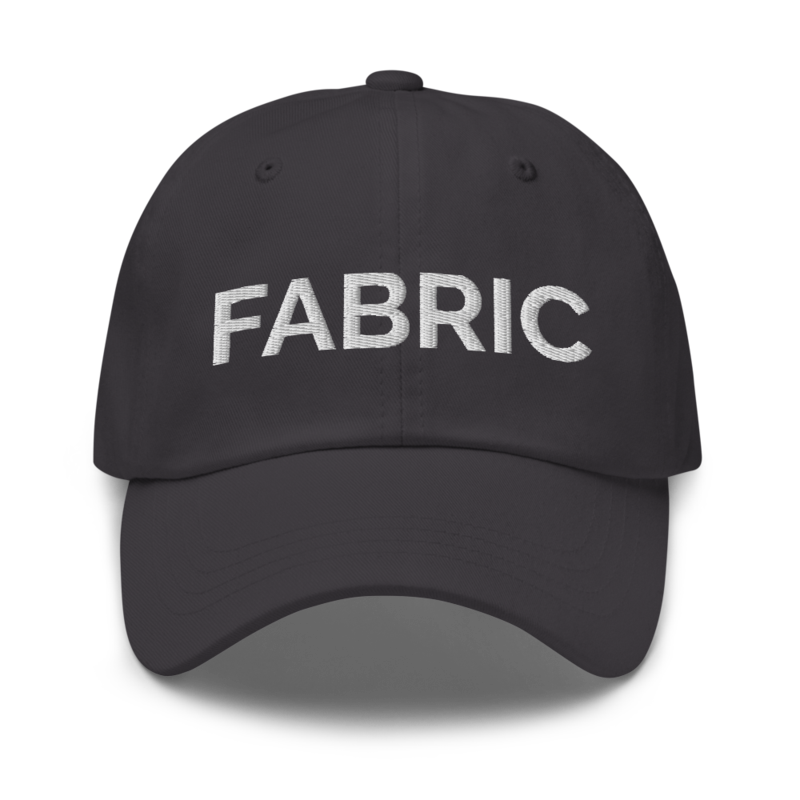 Fabric Hat - Dark Grey