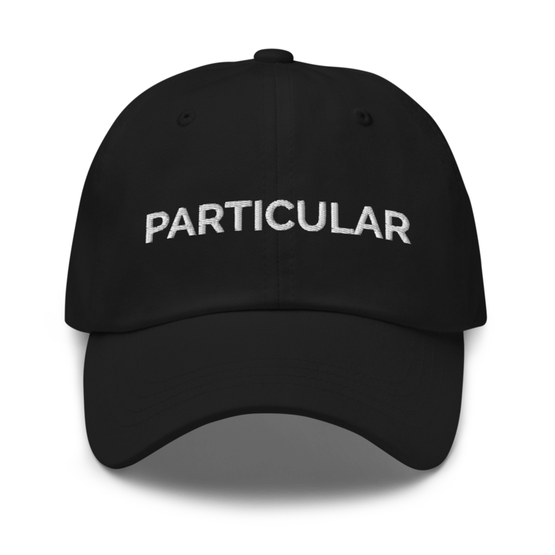 Particular Hat - Black