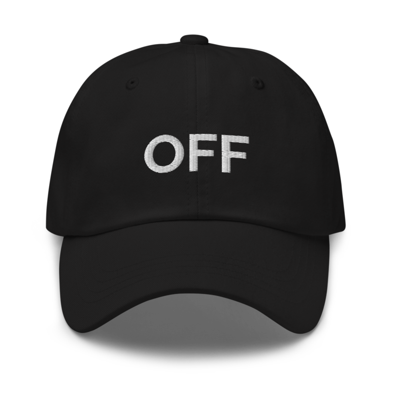 Off Hat - Black