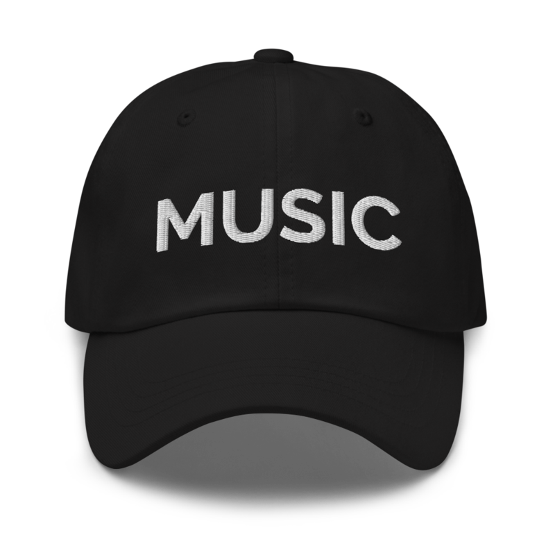 Music Hat - Black