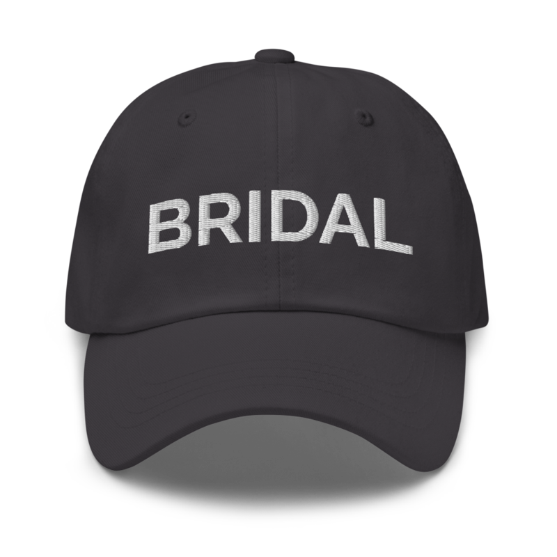 Bridal Hat - Dark Grey