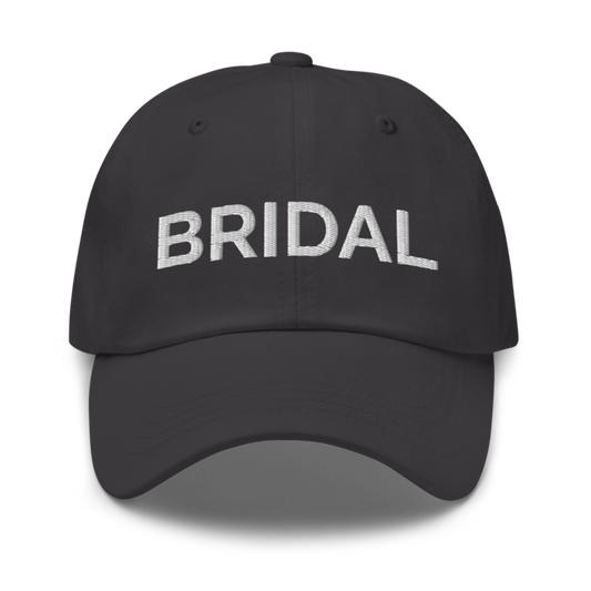 Bridal Hat - Dark Grey