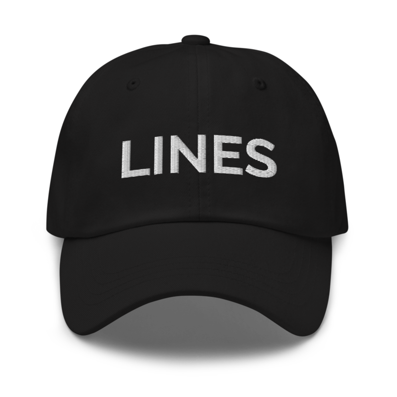 Lines Hat - Black