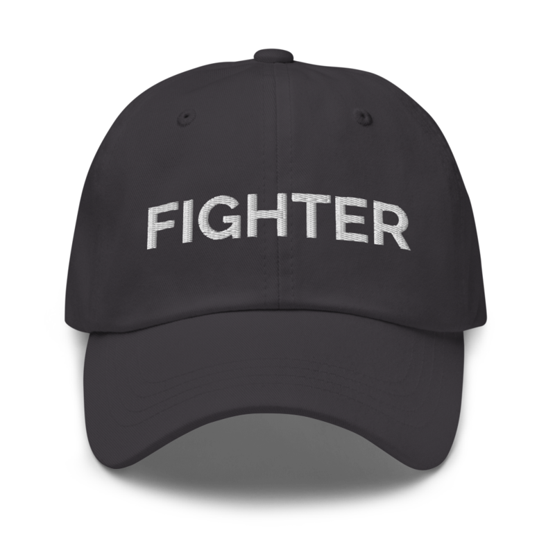 Fighter Hat - Dark Grey