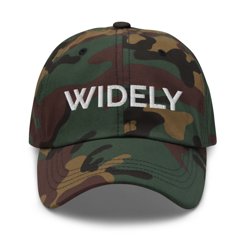 Widely Hat - Green Camo